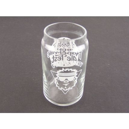 Naperville Ale Fest Beer Sampler Tasting Glass 2019 Fest Yeti Theme