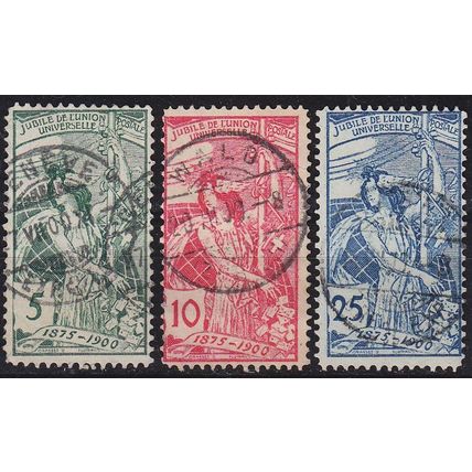 SCHWEIZ SWITZERLAND [1900] MiNr 0071-73 I ( O/used ) [02]