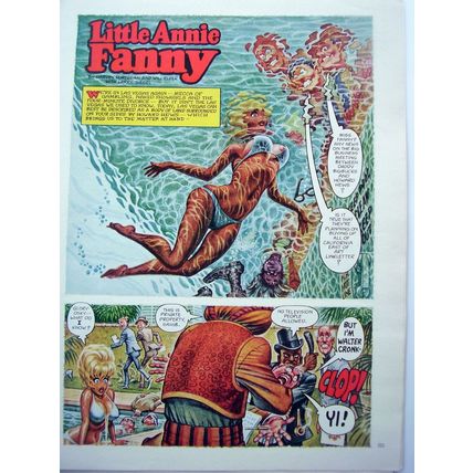 Annie Fanny 7 comics playboy original Set 6