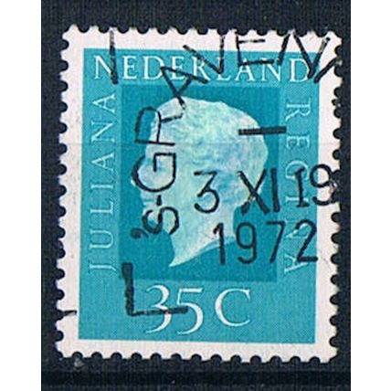 Netherlands 1969 SG1070 ne127 Queen Juliana 35c Used Stamp