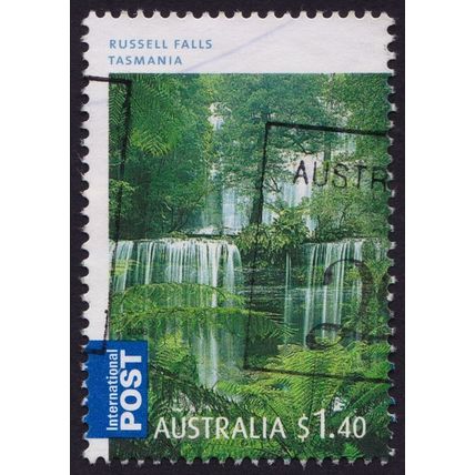 AU 2008 International Post Waterfalls $1.40 Russell Falls Sc#2926 USED @O417