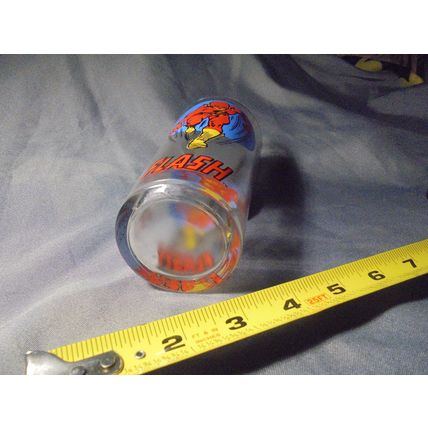 1976 THE FLASH PEPSI GLASS!! NICE!! $32.00 Shipped!! 1976 DC Comics Superheroes