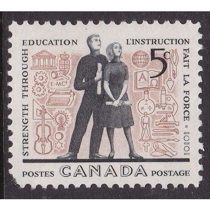 Canada 1962 Education Year 5c Mint Hung SG 522 VGC
