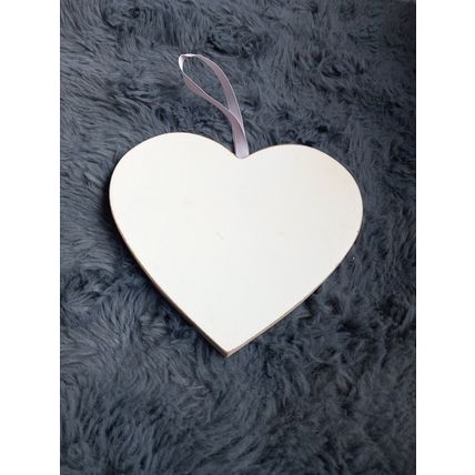 Hanging Bird Heart Sign For Indoor Decoration