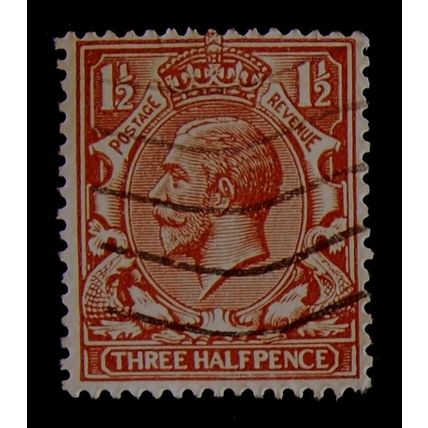 GB 1913 George V 1.5d brown SG361