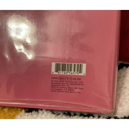 A Very Rare Vintage Sanrio 2006 Huge Large Hello Kitty Heavy Photo Album