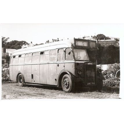 Black & White Photograph of former Yorkshire Traction Co. Ltd. - AHE 792