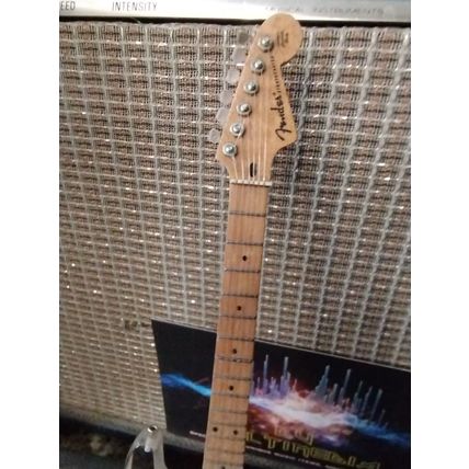 FENDER - Clear Acrylic Strat 1:4 Scale Replica Guitar ~Axe Heaven~