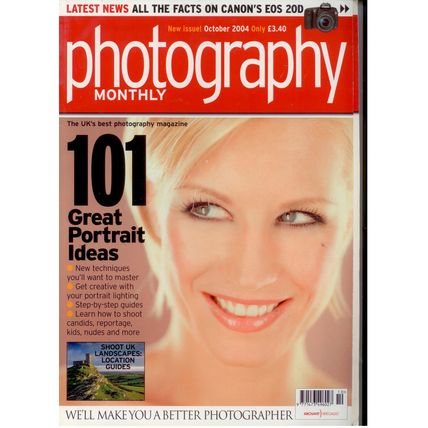 Photography Monthly October 2004, excellent condition