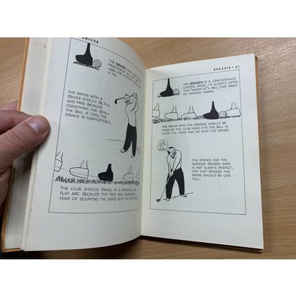 1950 MORIE MORRISON "HERE'S HOW IN GOLF" ILLUSTRATED HARDBACK BOOK (P3)