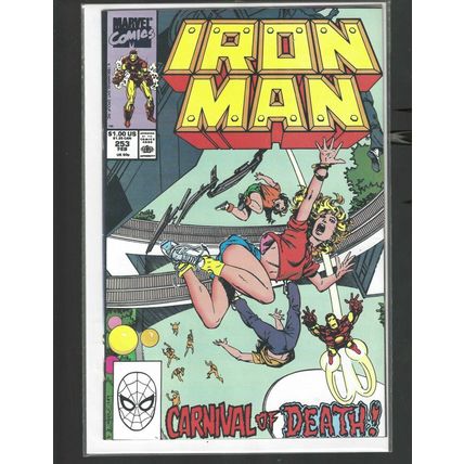 Iron Man, #253, Marvel Comic, 1990, High Grade