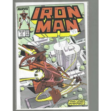 Iron Man, #217, Marvel Comic, 1987, Mid Grade