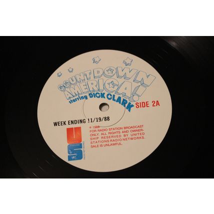 COUNTDOWN AMERICA STARRING DICK CLARK-4LP RADIO SHOW 11-1-88 WITH CUES-VARIOUS