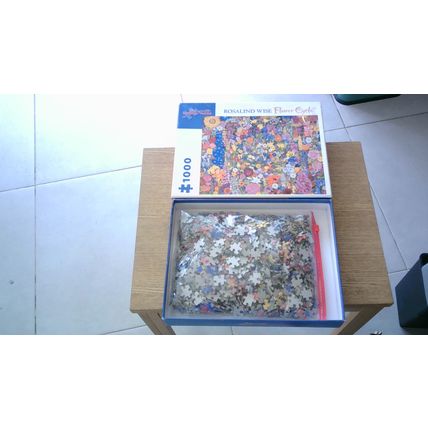 FLOWER CYCLE by Rosalind Wise Jigsaw Puzzle (1000 Piece) Pomegranate