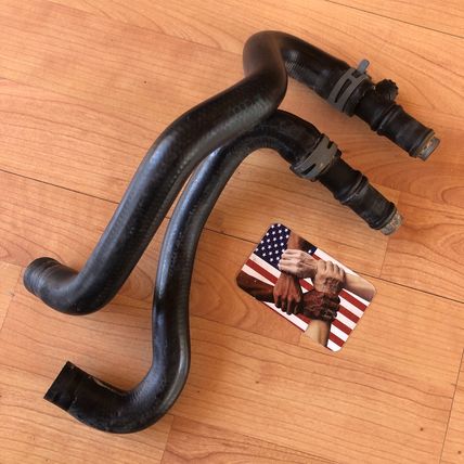 Audi D2 S8 4.2L Heater Hose Pair + Coolant Air Release Pipe 4D0819159 OEM
