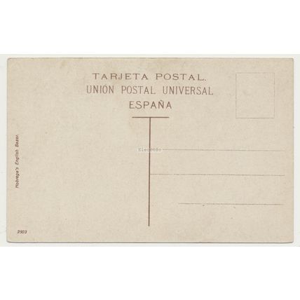 Tenerife. El Pico de Teide y Orotava early 20th C. RPPC Spain Nobrega