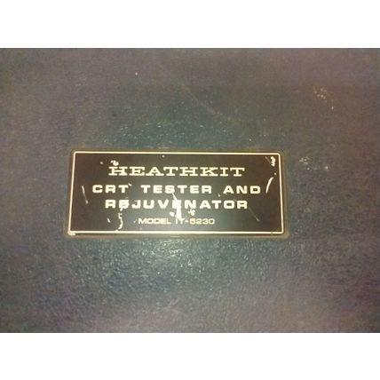 USED!! Heathkit Model IT-5230 CRT Monitor/Display Tester and Rejuvenator
