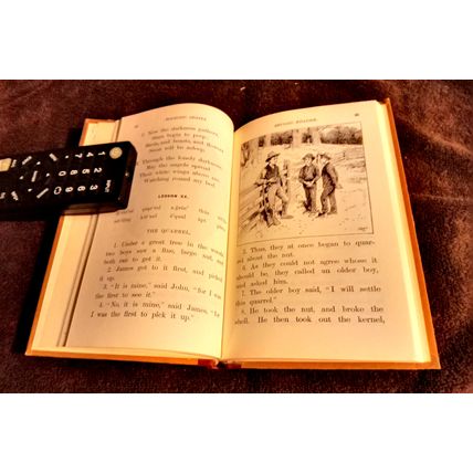 McGuffey's Second Eclectic Reader By H. H. Vail 1920 Hardcover Book Great Shape