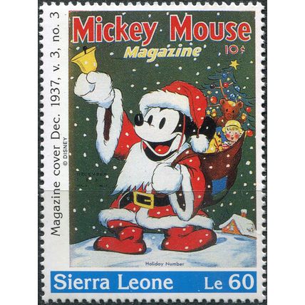 Sierra Leone. 1992. Magazine cover December 1937 (MNH **) Stamp