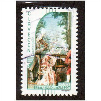 FRA 2010 (56c)' MUSIC -CLAVECIN' FINE USED (EBID21383)