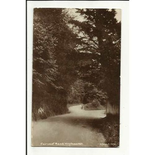 Kent WROTHAM HILL Fairseat Road Postcard by H.Bros. (1328)