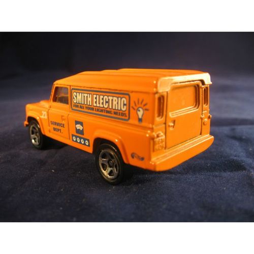 Hot Wheels Land Rover MKII Smith Electric Work Panel Delivery Van