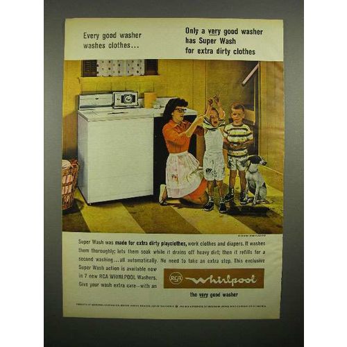 1964 Whirlpool Model LKA-992 Washer Machine Ad