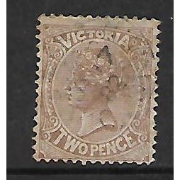 VICTORIA 1901 2d LILAC SG 387 FINE USED