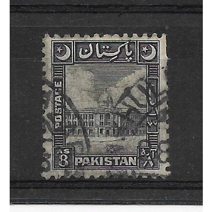 Pakistan.SG49 8a Karachi Port Trust (Black).Fine Used.Aug19