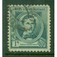 Used 879 1c Stephen Foster Fine NA1570