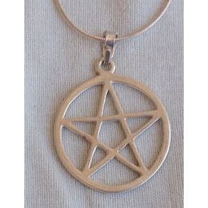 Peace silver pendant A