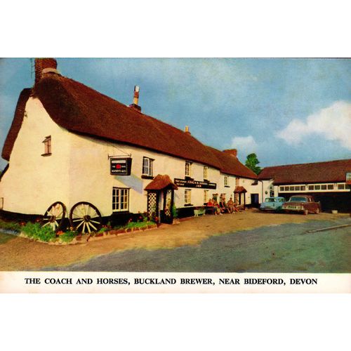 Devon - BUCKLAND BREWER - Coach & Horses - c.1960