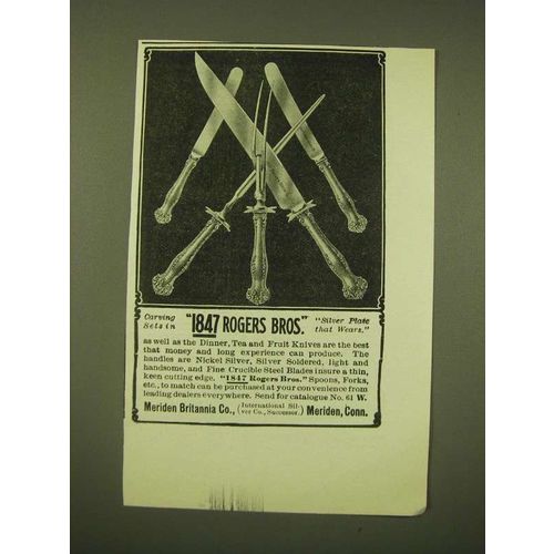 1902 1847 Rogers Bros. Carving Sets Ad
