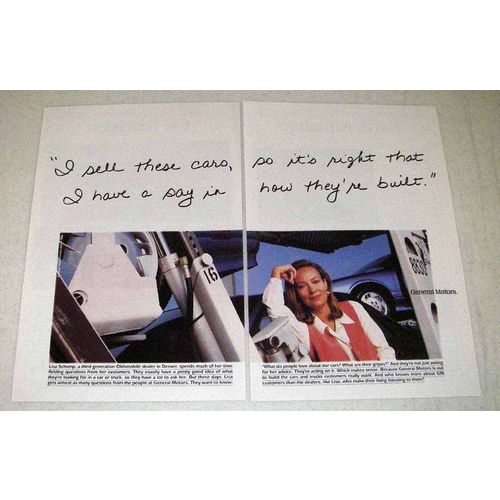 1994 General Motors Ad - I Sell These Cars