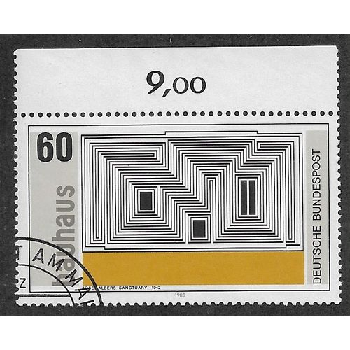 GER 1983 60pf 'WALTER GROPLUS' FINE USED (EBID60-759)