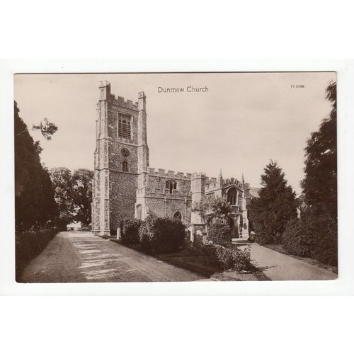 Dunmow Church Essex RP Postcard 31066