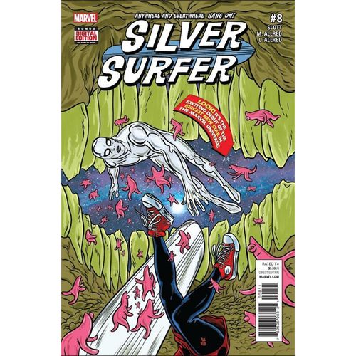 Silver Surfer (2016) #8 Marvel Comics BLASTAAR Dan Slott Mike Allred