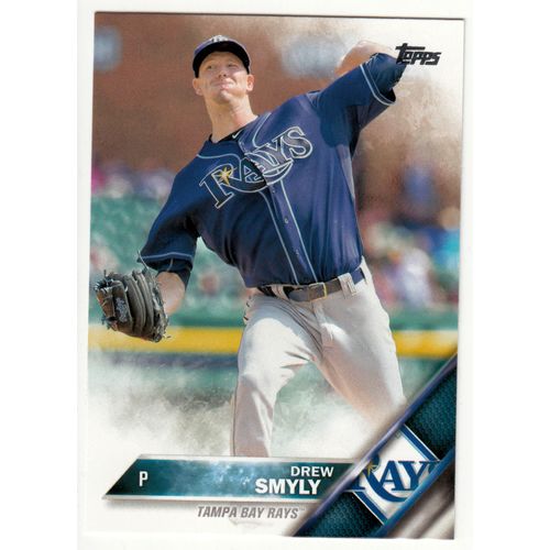 2016 Topps baseball card 482 Drew Smyly - Rays