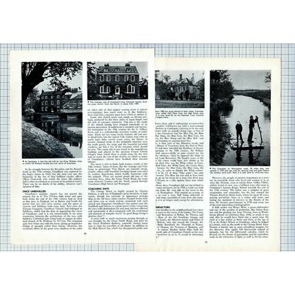 (6182) Grantham Lincolnshire George Hotel - 1968 Article