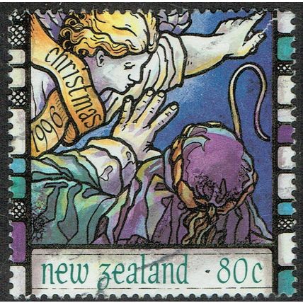 New Zealand 1996 Christmas 80c Multicoloured SG2022 GU