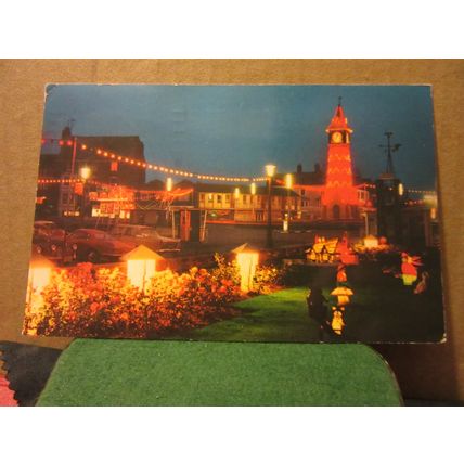 ILLUMINATIONS AT SKEGNESS, LINCOLNSHIRE .. used postcard 1978 pm Colourmaster =