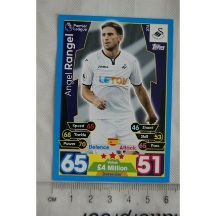 2017/18 Match Attax 274 Angel Rangel, Swansea City