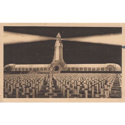 Douaumont Cemetery At Night French Postcard