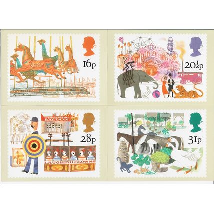 GB 1983 October PHQ M set of 4 British Fairs