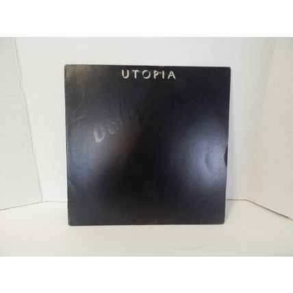 UTOPIA Oblivion LP Vinyl Record Embossed Cover 1983 Utopia Passport Records