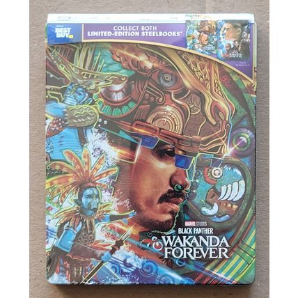 Black Panther: Wakanda Forever Talokan Steelbook 4K Ultra HD Movie