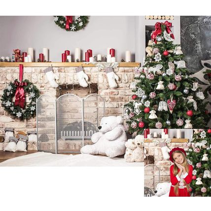 Allenjoy 7x5ft Winter/Christmas/Holiday Photography Background-NEW-SEALED-FAST