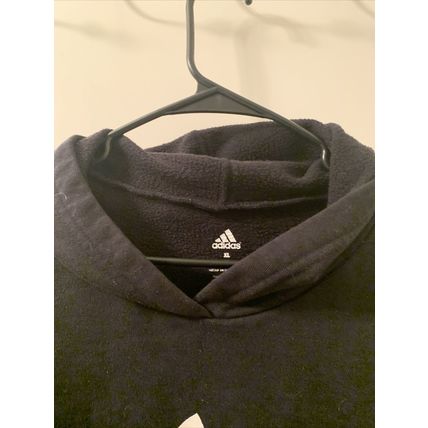 Adidas Originals Men's Hoodie Sweatshirt Pullover Size XL Black & White