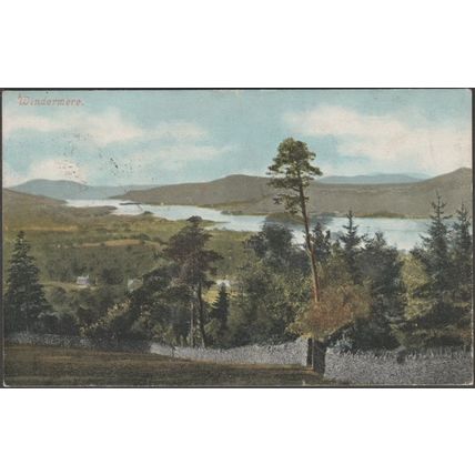 Windermere, Westmorland, 1904 - Valentine's Postcard