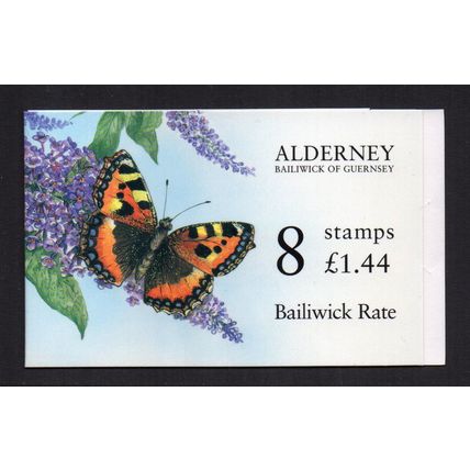 Alderney - 1997 - £1.44 Stamp Booklet, 8 x 18p Stamps, Unused